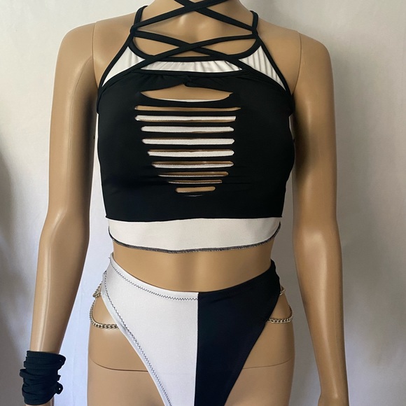 Two piece rave set - Picture 8 of 8